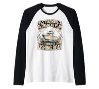 Yes I Do Have A Retirement Plan It Involves A Fishing Boat Raglan Baseball Tee