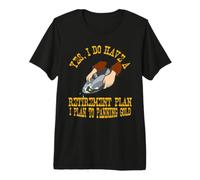 Yes I Do Have Retirement Plan I Plan to Panning Gold Hobby Premium T-Shirt