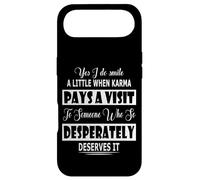 Yes I Do Smile A Little When Karma Pays A Visit To Someone Case for iPhone Air