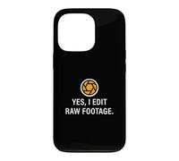 Yes I Edit Raw Footage Funny Film Editing For A Video Editor Case for iPhone 13 Pro