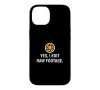Yes I Edit Raw Footage Funny Film Editing For A Video Editor Case for iPhone 14