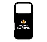Yes I Edit Raw Footage Funny Film Editing For A Video Editor Case for iPhone 17 Pro