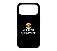Yes I Edit Raw Footage Funny Film Editing For A Video Editor Case for iPhone 17 Pro Max