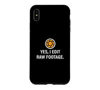Yes I Edit Raw Footage Funny Film Editing For A Video Editor Case for iPhone XS Max