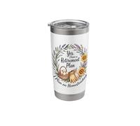Yes I Have a Retirement Plan I Plan on Homesteading Stainless Steel Insulated Tumbler