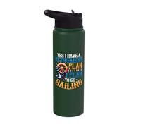 Yes I Have A Retirement Plan I Plan to Go Sailing Stainless Steel Insulated Water Bottle