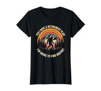 Yes I Have A Retirement Plan Im Going to Find Bigfoot Funny Value Graphic T-Shirt, Women, Black, M