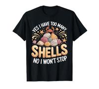 Yes I Have Too Many Shells No I Won't Stop Hermit Crab Value Graphic T-Shirt