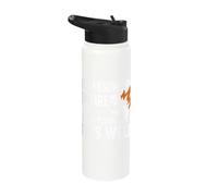 Yes I Know I Am On Fire Welder Welding Identity Humor Stainless Steel Insulated Water Bottle