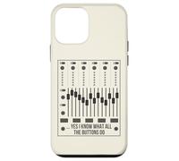 Yes I Know What All The Buttons Do Audio Engineer Mixer Boar Case for iPhone 12 mini