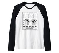 Yes I Know What All The Buttons Do Audio Engineer Mixer Boar Raglan Baseball Tee