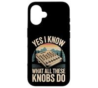 Yes I Know What All These Knobs Do Tech Audio Sound - Case for iPhone 16
