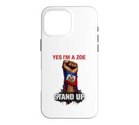 Yes I’m A Zoe Haitian Pride Stand Up Design Case for iPhone 16 Pro Max