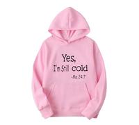 Yes I’m Still Cold Hoodie for Men Fleece Long Sleeve Funny Hoodies Kangaroo Pocket Oversized Graphic Hoodies Loose Fit Drawstring Hooded Sweatshirts Smart Casual Streetwear