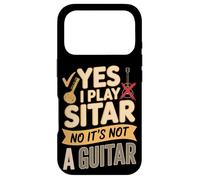 Yes I Play Sitar No It's Not A Guitar - Sitar Player Case for iPhone 17 Pro