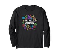 Yes, I Really do Need All These Cubes - Cube Solving Long Sleeve T-Shirt