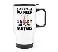 Yes I Really Do Need All These Guitars Travel Mug Cup with Handle