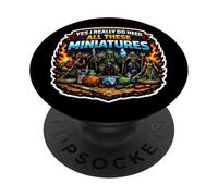 Yes I Really Do Need All These Miniatures Collector Lover PopSockets Adhesive PopGrip