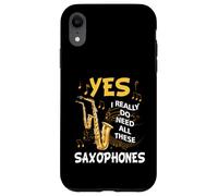 Yes I Really Do Need All These Saxophones Music Instrument Case for iPhone XR