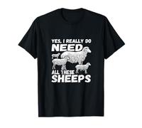 Yes I Really Do Need Farm Animal Lamb Sheep Farmer Sheep T-Shirt