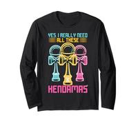 Yes I Really Need All These Kendamas Long Sleeve T-Shirt