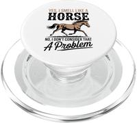 Yes I Smell Like A Horse Equestrian Humor PopSockets PopGrip for MagSafe
