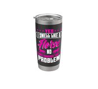 Yes I Smell Like A Horse No I Don't Think That's a Problem Stainless Steel Insulated Tumbler