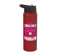 Yes I Smell Like A Horse No I Don't Think That's a Problem Stainless Steel Insulated Water Bottle