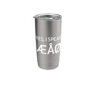 Yes I Speak Æ Å Ø Stainless Steel Insulated Tumbler
