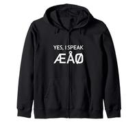 Yes I Speak Æ Å Ø Zip Hoodie