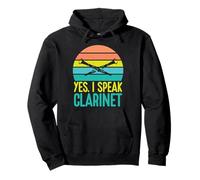 Yes i speak Clarinet Pullover Hoodie