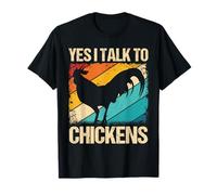 YES I Talk to Chickens Funny Chicken Lover T-Shirt