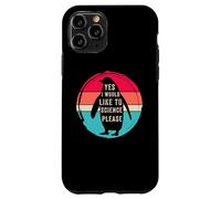 Yes i would like to science please, Funny Penguin Women Men Case for iPhone 11 Pro