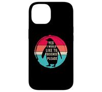 Yes i would like to science please, Funny Penguin Women Men Case for iPhone 14