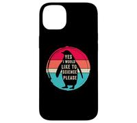Yes i would like to science please, Funny Penguin Women Men Case for iPhone 14 Plus