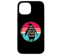 Yes i would like to science please, Funny Penguin Women Men Case for iPhone 15