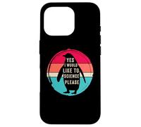 Yes i would like to science please, Funny Penguin Women Men Case for iPhone 16 Pro
