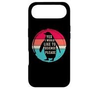 Yes i would like to science please, Funny Penguin Women Men Case for iPhone Air