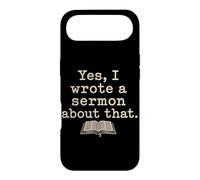 Yes I Wrote A Sermon About That Funny Pastor Case for iPhone Air