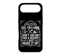Yes I'm a Cook I Just Make It Up Funny Chef Kitchen Wall Art Case for iPhone Air