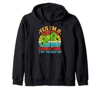 Yes I'm a Gamer Girl Try to Keep Up - Proud Gaming Zip Hoodie