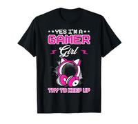 Yes I'm A Gamer Girl Video Games Funny Video Gamer Gaming T-Shirt