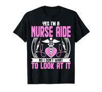 Yes I'm a Nurse Aide CNA Certified Nursing Assistant Gifts T-Shirt