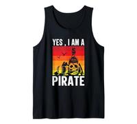 Yes I'm a Pirate Tank Top