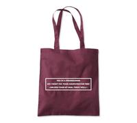 Yes I'm a Programmer Tech IT Tote Shopping Bag 10 Litres Capacity 42 x 38cm