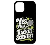 Yes I'm A Racket Scientist Funny Tennis Quote Case for iPhone 12/12 Pro