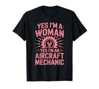Yes I'm an Aircraft Mechanic, Airplane Aviation Maintenance T-Shirt