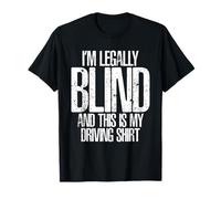 Yes I'm Blind Awareness Braille Visually Impaired Disability T-Shirt