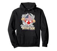 Yes, I'm Both Dual Citizenship, Canada Pullover Hoodie