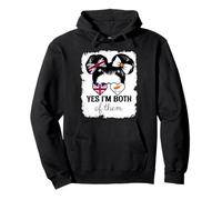 Yes Im Both of Them Britain and Cyprus Mix Girl Heritage Pullover Hoodie